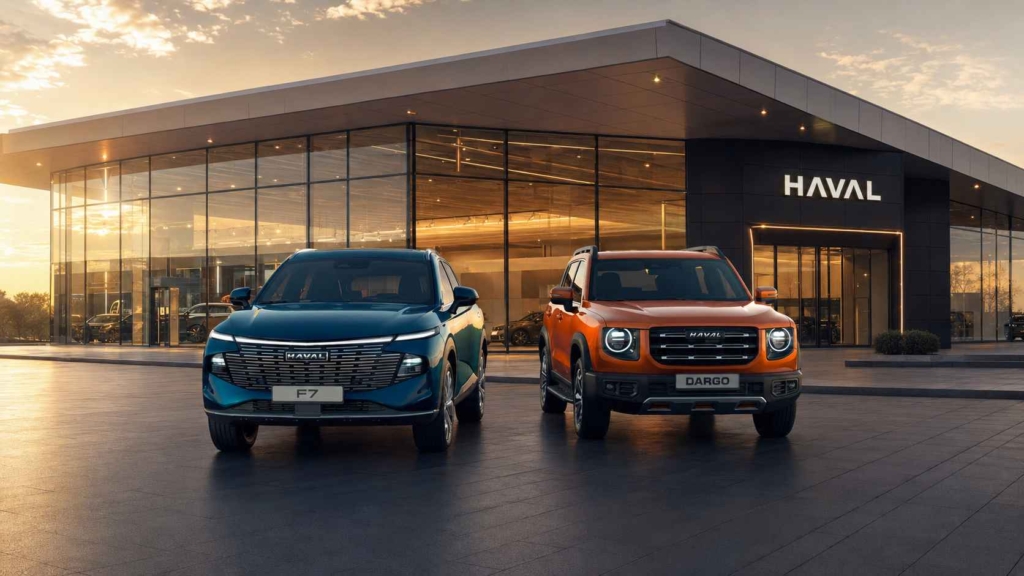 Подарки при покупке автомобиля HAVAL